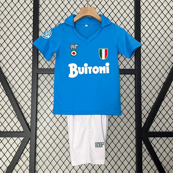 Camiseta Napoli Replica Primera Ropa Retro Niño 1987 1988